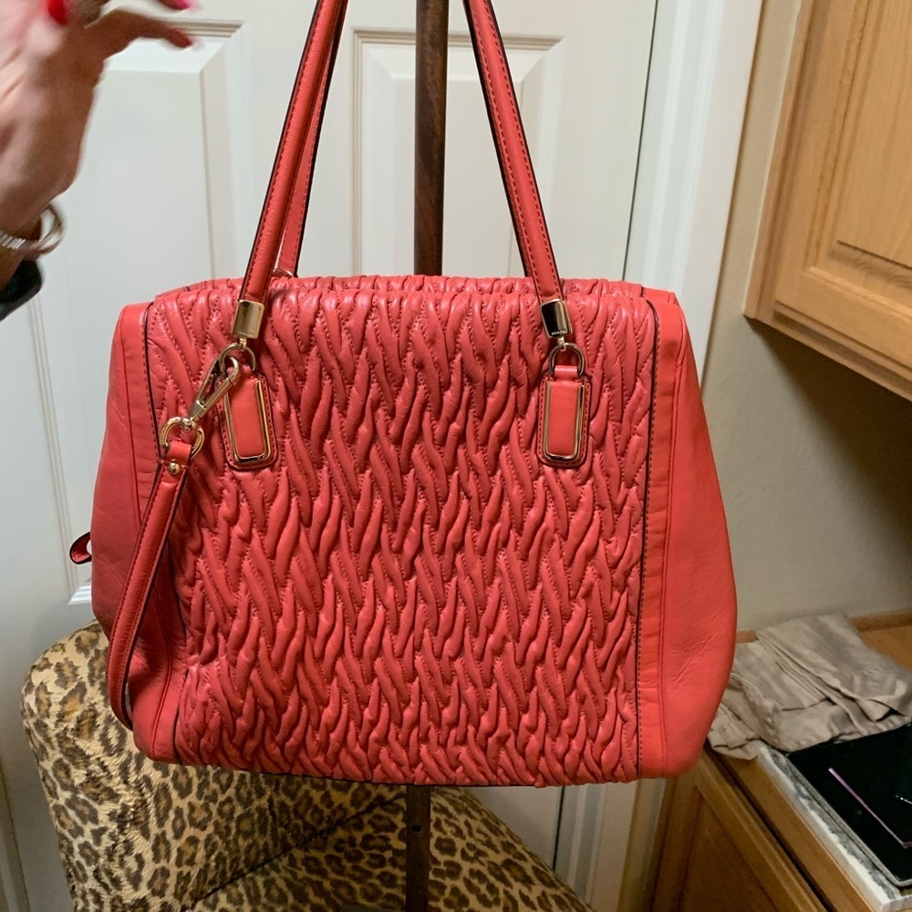 Exclusive Authentic Leather COACH Handbag